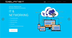 Desktop Screenshot of belanet.co.za