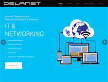 Tablet Screenshot of belanet.co.za